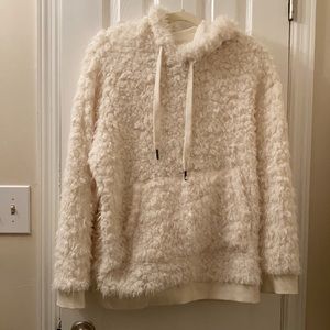 Soft and fuzzy pullover!